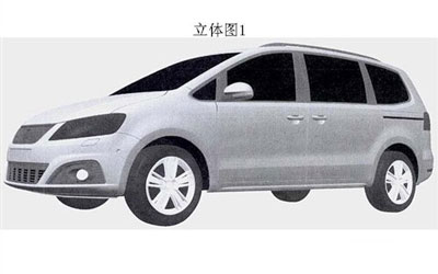 或将引入 西雅特Alhambra申报图曝光