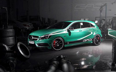 GAD Motors改奔驰A 45 AMG 爆发423马力_图片新闻