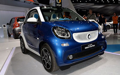 明年将上市全新smart fortwo/forfour