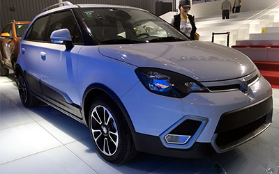 2015成都车展探馆 MG 3SW实车曝光