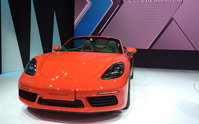 2016北京车展 保时捷718 Boxster首发