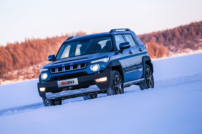 BJ20教你雪地模式怎么开