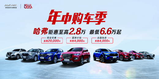 共贺俄罗斯图拉工厂竣工投产 哈弗SUV开启年中促销季_图片新闻