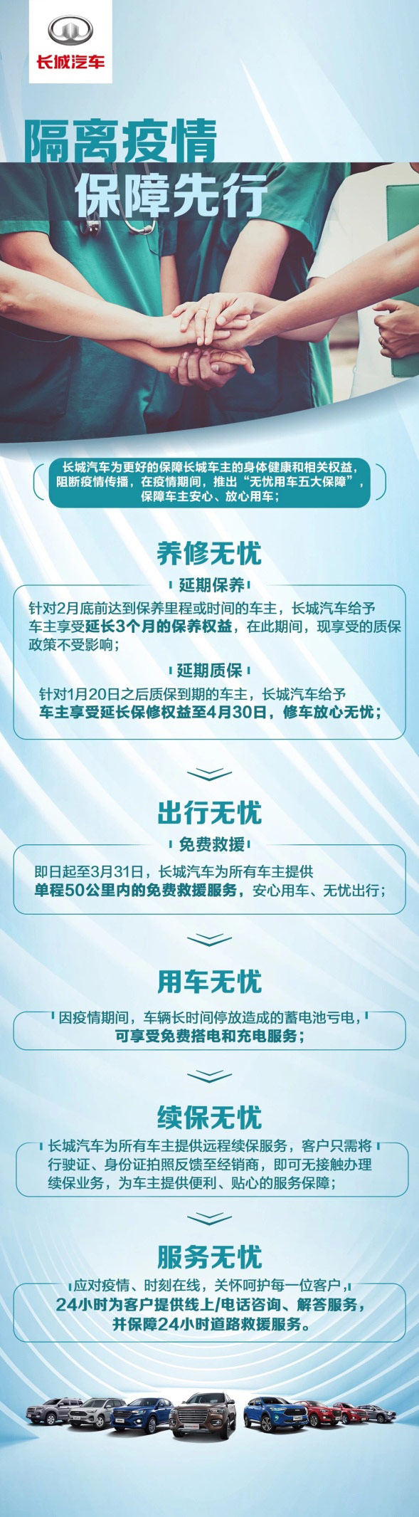 驰援危难之际 携手共克时艰 哈弗SUV打响抗疫攻坚战