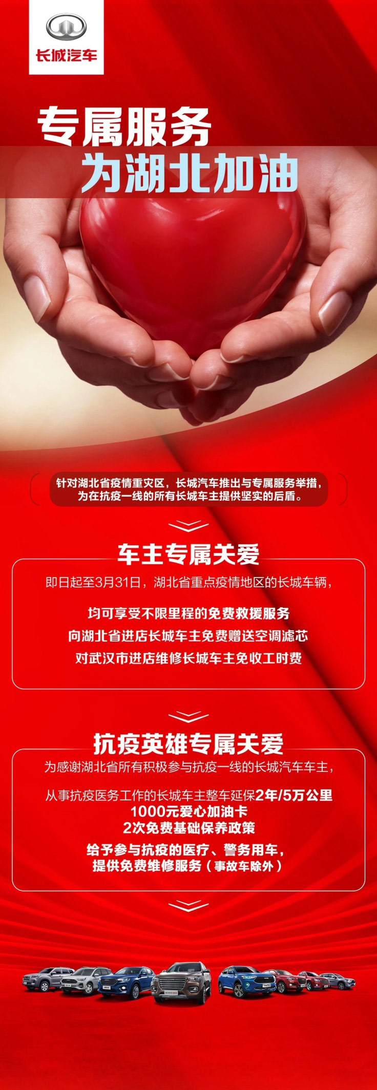 驰援危难之际 携手共克时艰 哈弗SUV打响抗疫攻坚战