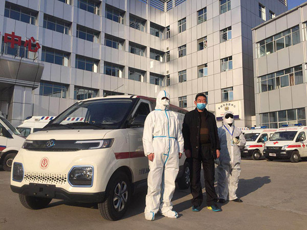 北汽EV5与最可爱的人并肩执守疫线