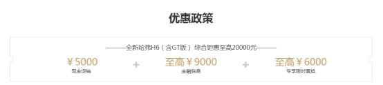 神车风采不减全新哈弗H6铂金版力压捷达