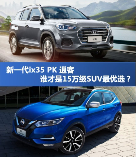 !新一代ix35 VS逍客
