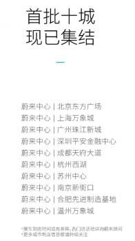 首批十城，现已集结，欢迎到店品鉴智能电动轿跑SUV蔚来EC6