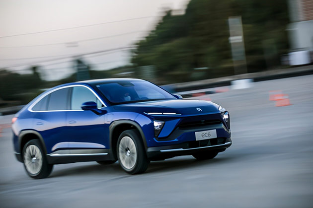 试驾蔚来智能电动轿跑SUV EC6