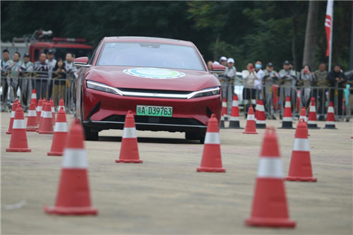 2020海南国际新能源汽车拉力赛场地赛儋州收官