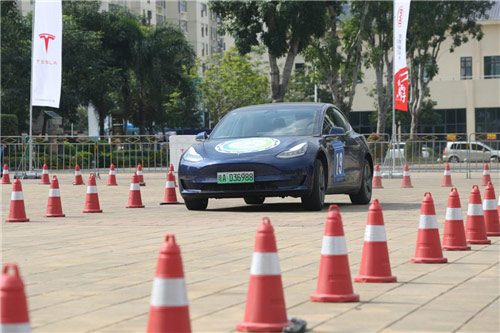 2020海南国际新能源汽车拉力赛场地赛儋州收官