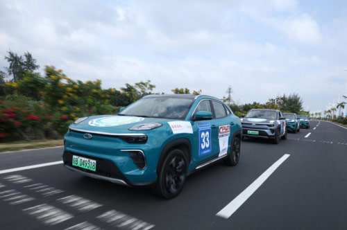 2020海南国际新能源汽车拉力赛大蚂蚁 拿下“年度推荐品牌”多项大奖