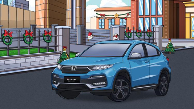 如果SUV变成了圣诞老人  全新本田XR-V圣诞礼遇