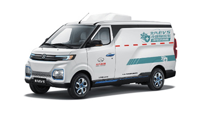 海口新能源车展百花齐放 北汽EV5冷链物流车重磅出击