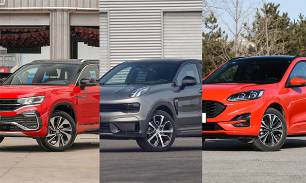 20万运动SUV 选探岳X、福特锐际还是领克05？
