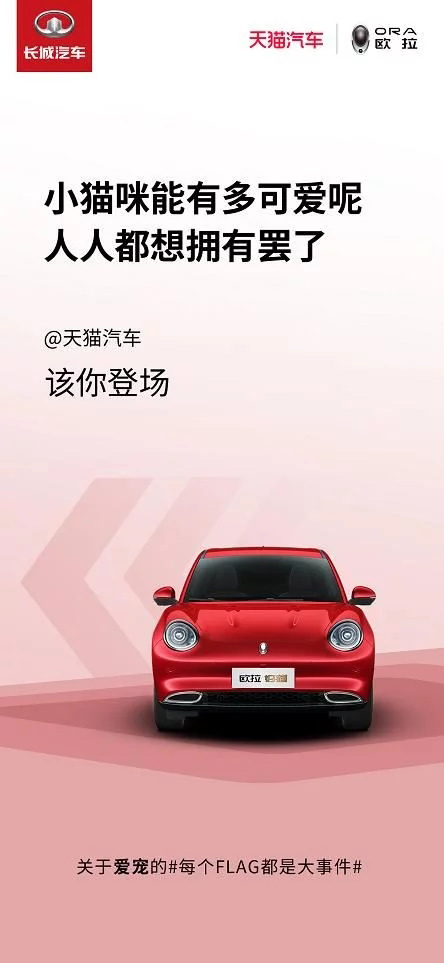 长城欧拉：每一个FLAG 都终将在心上开出一朵小红花