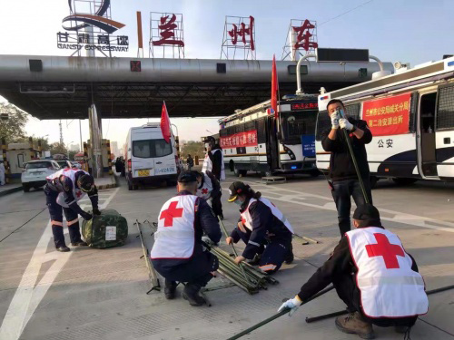 轰九大队再次吹响兰州抗疫“集结号” 轰九大队再次吹响兰州抗疫“集结号”