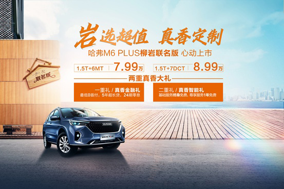 哈弗M6 PLUS柳岩联名版诠释超值之选