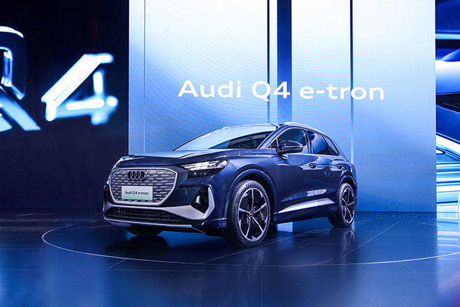 代表“电动豪华”的奥迪Q4-e-tron