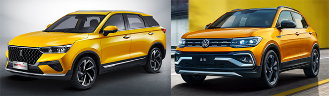 十万级SUV 大众途铠和奔腾T77 PRO