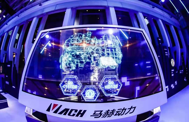 东风马赫动力示意 