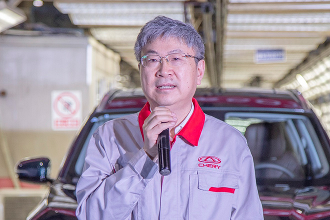 瑞虎8系列第50万辆整车下线 瑞虎8系列第50万辆整车下线