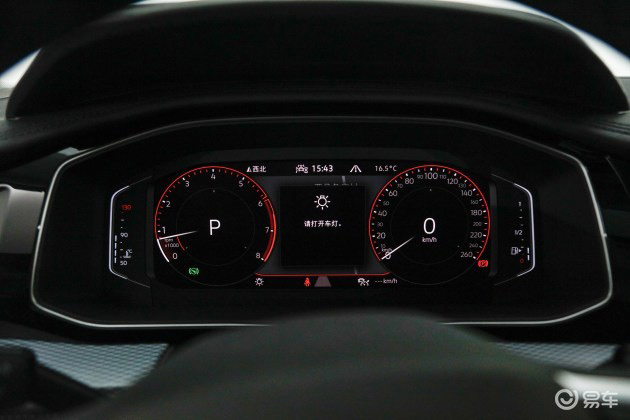 全新速腾配备全液晶仪表