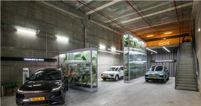 爱驰以色列独立交付中心里雄莱锡安(Rishon LeZion)