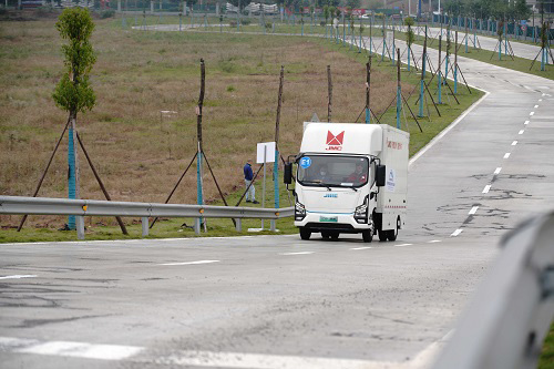 江铃E路达刷新新能源物流车挑战赛最好成绩