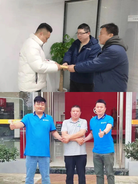 邦邦汽服慰问援助受灾合作伙伴