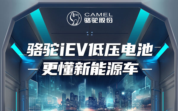 新能源时代造就“新”崛起 骆驼iEV辅助电池闪亮登场