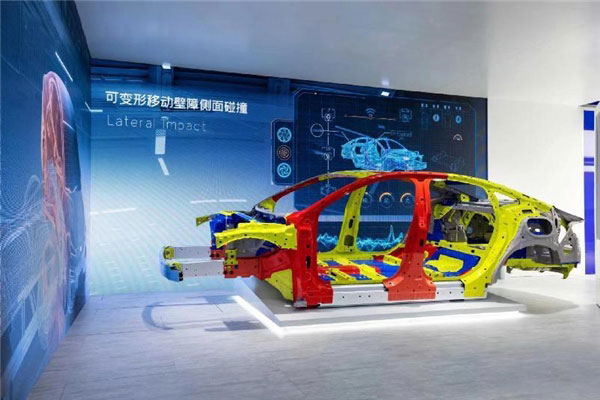 银河E8安全白车身 银河E8安全白车身