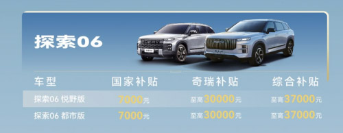 以旧换新综合至高省37000 探索06碾压日产逍客 疯狂“卷”实力