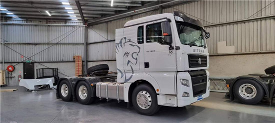 ASG适应性改装后的中国重卡