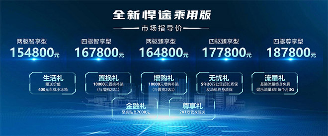 定义乘用级皮卡标杆 江淮全新悍途乘用版15.48万元起售