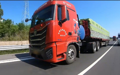 千里货运路,欧曼星辉动力燃气车为苏师傅带来舒适安稳双保障