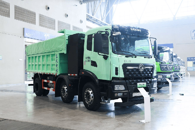 矿石运输新生态  东风KT9C 纯电自卸车