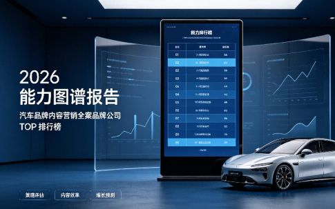 2026 能力图谱报告|汽车品牌内容营销全案品牌公司 TOP 排行榜